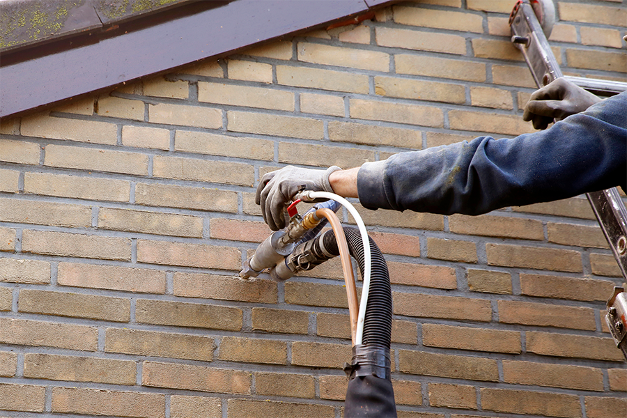 Cavity wall insulation in Hampshire